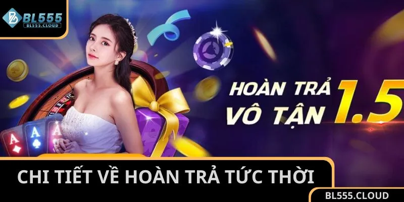 Thông tin cơ bản về khuyến mãi hoàn trả tức thời